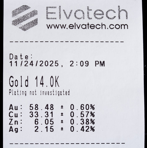 14k Yellow Gold Lab-Created Oval Tanzanite Solitaire Pendant 1.35ctw 2.13g