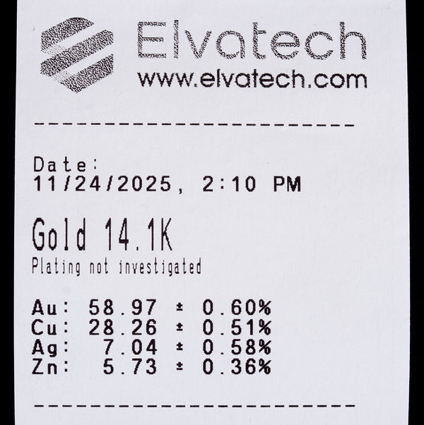 14k Yellow Gold Trillion Amethyst Solitaire Style Pendant 8.05ctw 2.82g