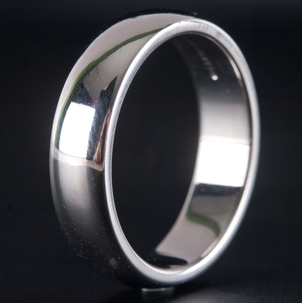 Tiffany & Co. 950 Platinum Wedding Anniversary Ring Band 15.40g Size 10.25