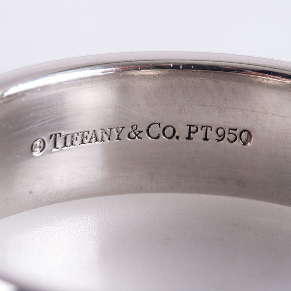 Tiffany & Co. 950 Platinum Wedding Anniversary Ring Band 15.40g Size 10.25