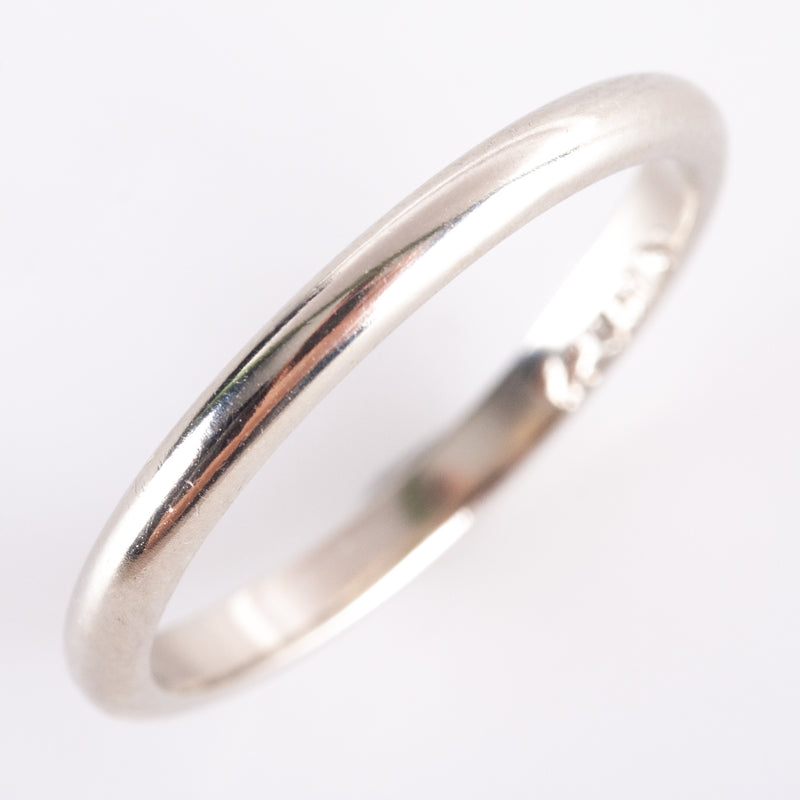 14k White Gold Traditional Wedding Anniversary Band Ring 1.59g 1.80mm