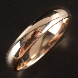 10k Yellow Gold Traditional Wedding Anniversary Band Ring 3.71g 4.0mm Width