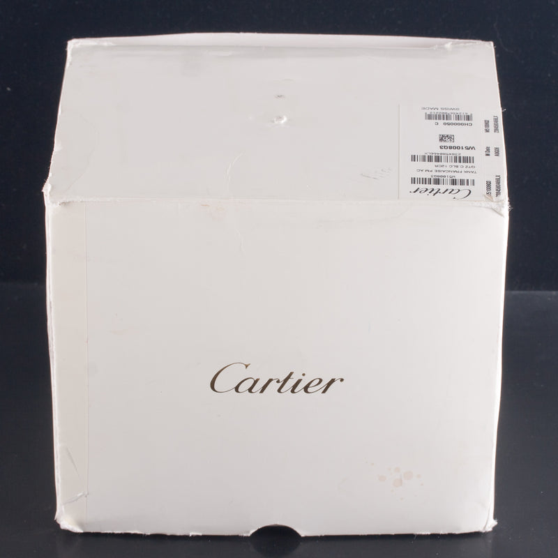 Cartier Tank XS Stainless Steel Quartz Wrist Watch W/ Box & Papers 57.65g