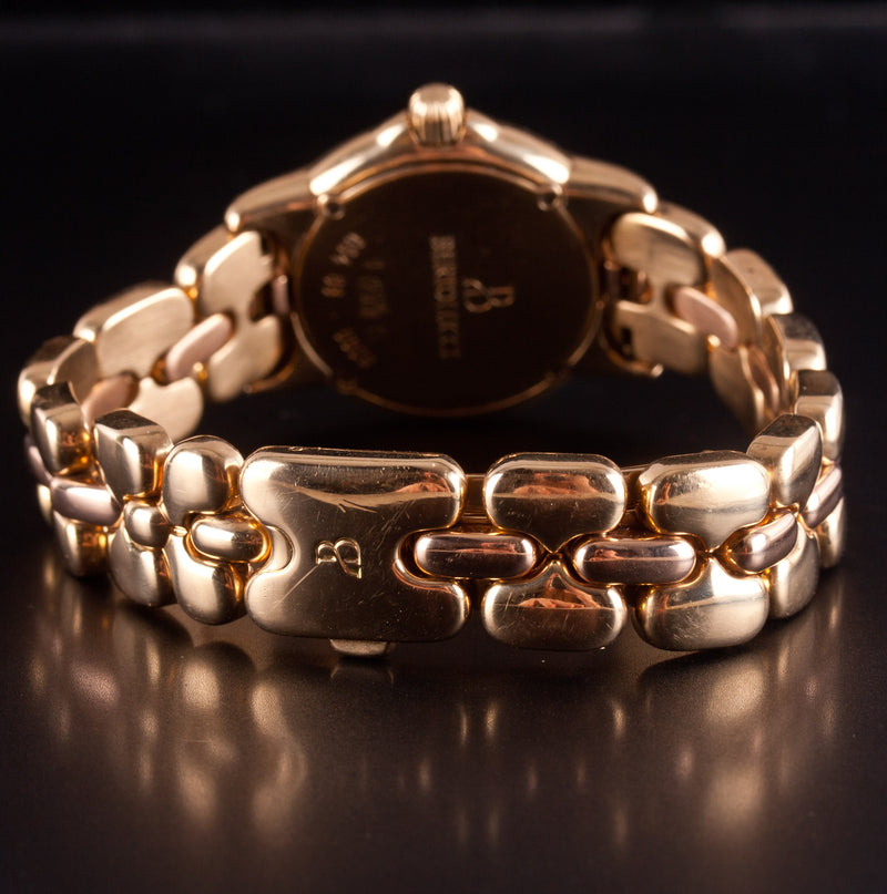 Bertolucci 18k Yellow Rose Gold Automatic Wrist Watch W/ Original Box 109.1g