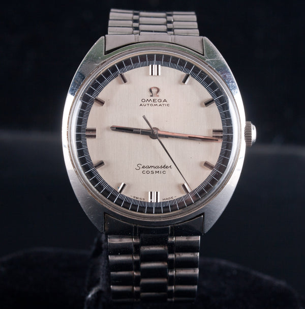 Omega Seamaster Cosmic Stainless Steel Automatic Mechanical Wrist Watch 76.5g