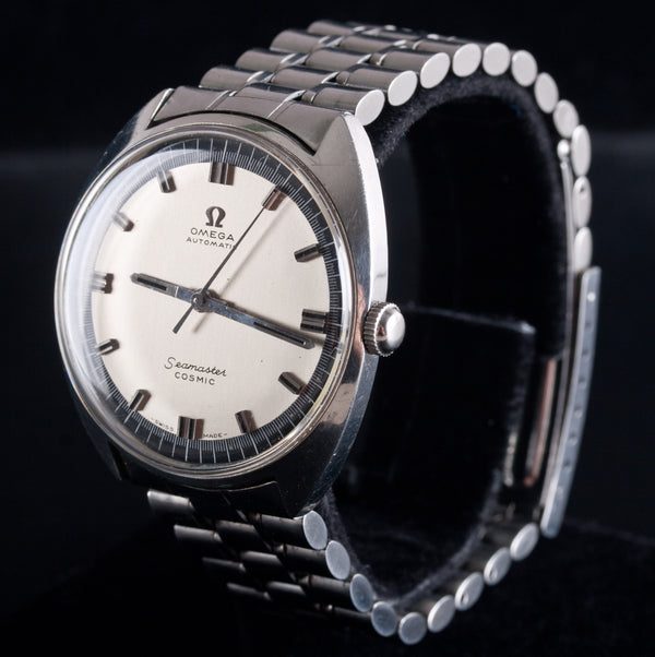 Omega Seamaster Cosmic Stainless Steel Automatic Mechanical Wrist Watch 76.5g