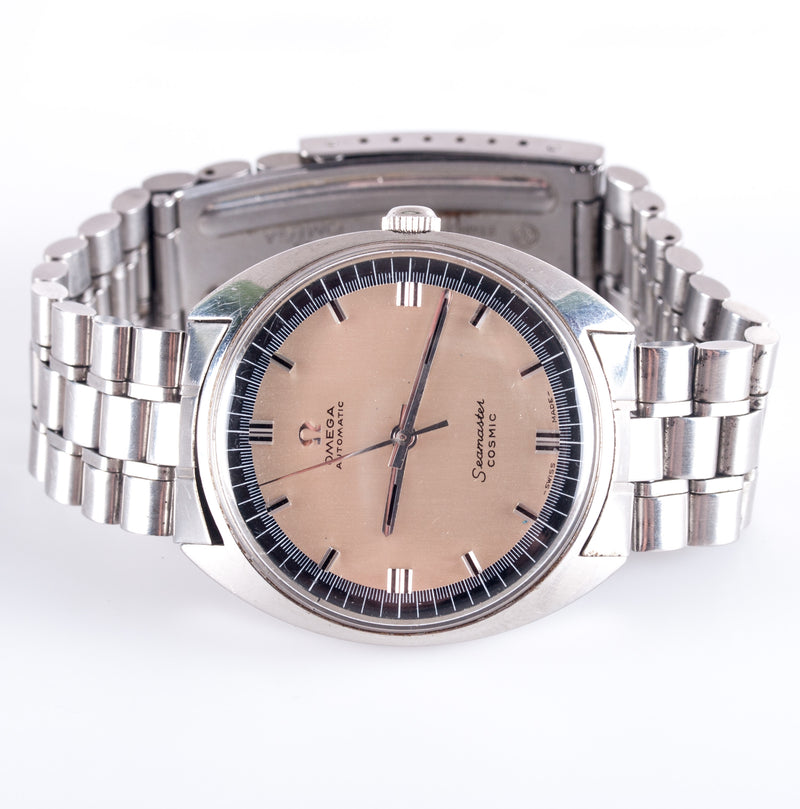 Omega Seamaster Cosmic Stainless Steel Automatic Mechanical Wrist Watch 76.5g