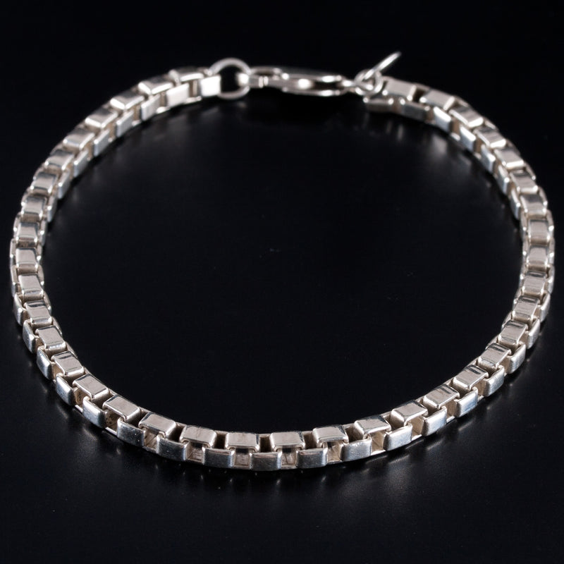 Venetian Link I.D. men's bracelet in sterling silver. | Tiffany & Co.