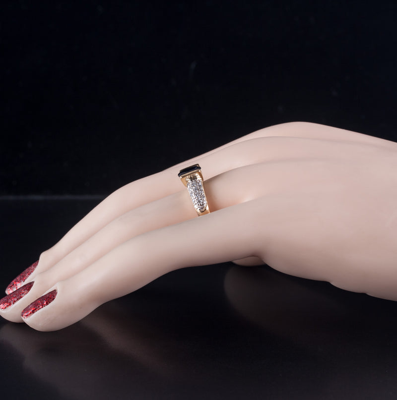 18k Yellow Gold Oval Sapphire Solitaire Ring W/ Diamond Accents 1.23ctw 3.82g