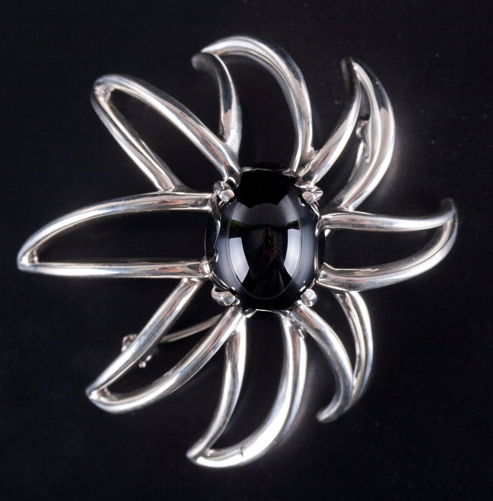 アクセサリー vintage silver925 onyx brooch s-l400.jpg
