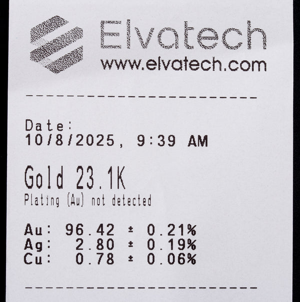 23k Yellow Gold Rectangle Link Style Chain Necklace 29.1g 17.75" Length