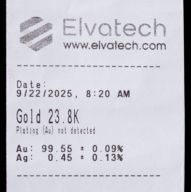 24k Yellow Gold Fancy Style Chain Necklace W/ Ruby Accent .03ct 15.1g 18" Length