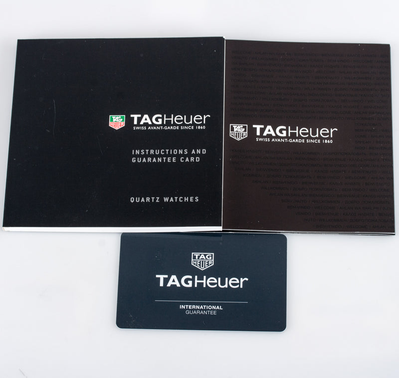 Tag Heuer Aquaracer Stainless Steel Quartz Wrist Watch W/ Box & Papers 204.1g