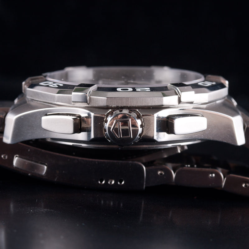 Tag Heuer Aquaracer Stainless Steel Quartz Wrist Watch W/ Box & Papers 204.1g