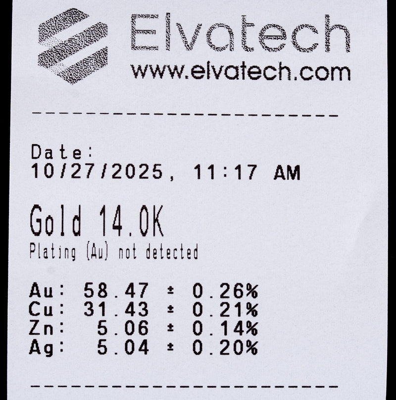 14k Yellow White Gold Round G - H SI1 Diamond Two-Tone Ring .18ctw 9.52g