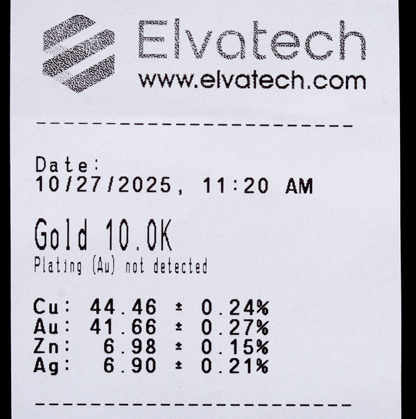 10k Yellow White Gold Round Black Diamond & Diamond Two-Tone Ring .42ctw 5.2g