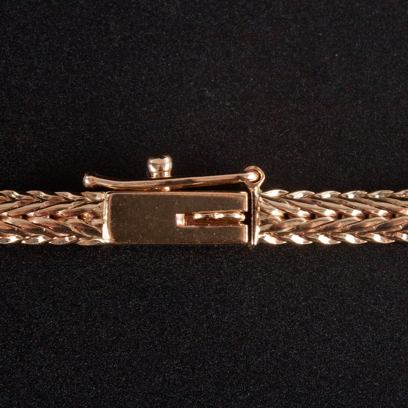 14k Yellow White Gold Round G - H SI2 Diamond Necklace W/ 16" Chain .55ctw 13.3g