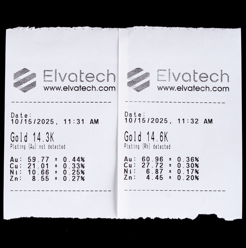 14k White Gold Round H I1 Diamond Solitaire Necklace W/ 18" Chain .25ct 3.52g