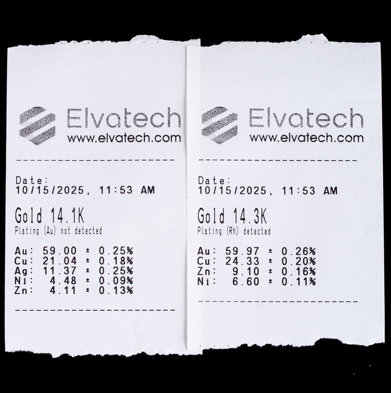 14k White Yellow Gold G - H SI1 Diamond Necklace W/ 16" Wire Chain .03ctw 1.89g