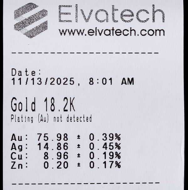 18k Yellow Gold Pink AA Sapphire Solitaire Brush Finish Ring 2.10ct 4.51g