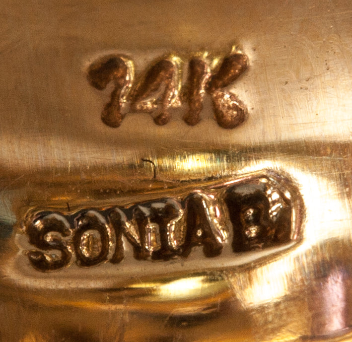 14k Yellow Gold Tourmaline Garnet Citrine Peridot Amethyst Topaz Ring 5.67ctw