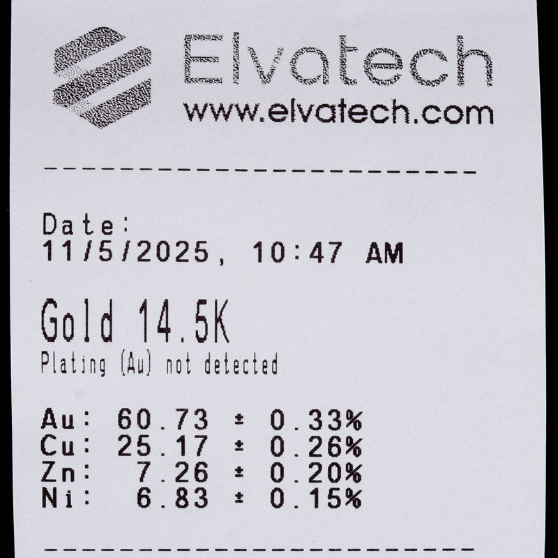 14k White Gold Round H SI1 Diamond Solitaire Pendant .25ct .45g