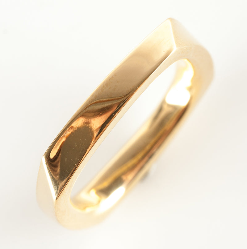 Tiffany & Co 18k Yellow Gold Torque Twist Style Band / Ring 5.6g Size 5