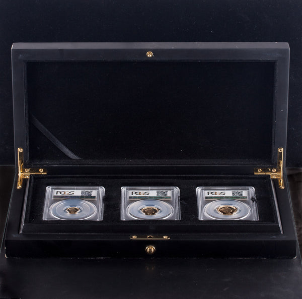 RAF Centenary Day Sovereign Gold Coin Proof Set W/ PCGS Certs & Display Case